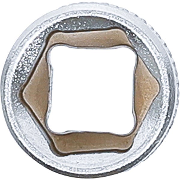 BGS Steckschlüssel-Einsatz Sechskant Antrieb Innenvierkant 6,3 mm (1/4) SW 3/8 - 10657