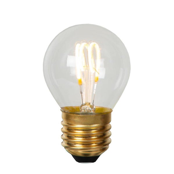 LED Filament Lampe E27 Tropfen - P45 3W 210lm 2700K dimmbar Einerpack