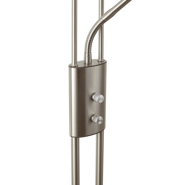 Detailansicht einer Stehlampe mit Schaltern