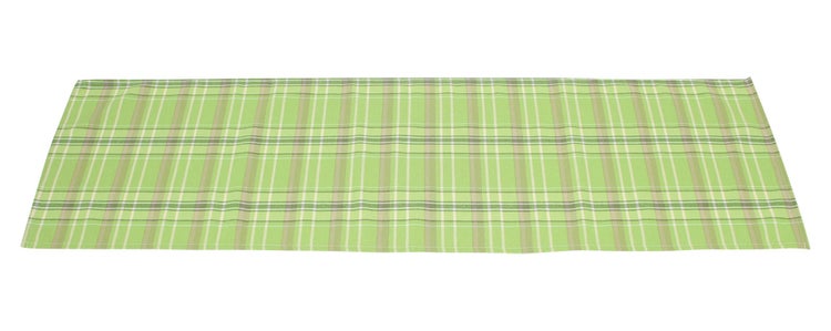 FRANK FLECHTWAREN | Tischläufer Carreau, POLYESTER, BAUMWOLLE, 40 x 140 cm