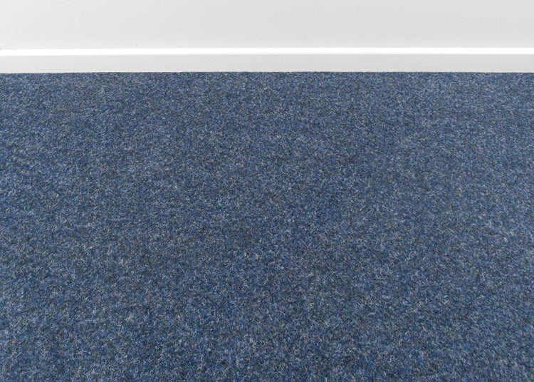 Nadelvlies Bodenbelag in Blau Nadelfilz Meterware Filz Auslegware 500 cm Breite (Meterware)