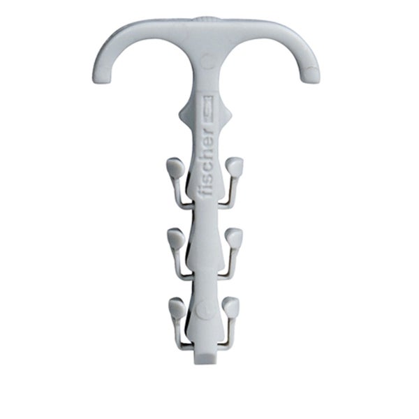 Einbauleuchte aus Gips und Metall in Weiß und Chrom mit einer Lochausschnittgröße von 80 Millimeter und 5 Jahren Garantie.