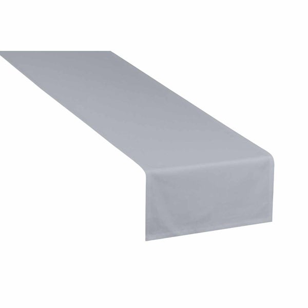 1 St. Blickdichter Tischläufer DOVE Silber 50 x 150 cm