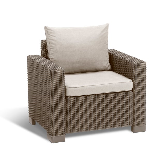 Keter California Loungeset - 5 Personen - Cappuccino