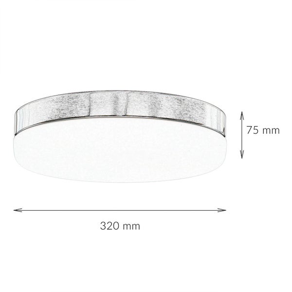 Deckenleuchte mit den Maßen 320 Millimeter mal 75 Millimeter