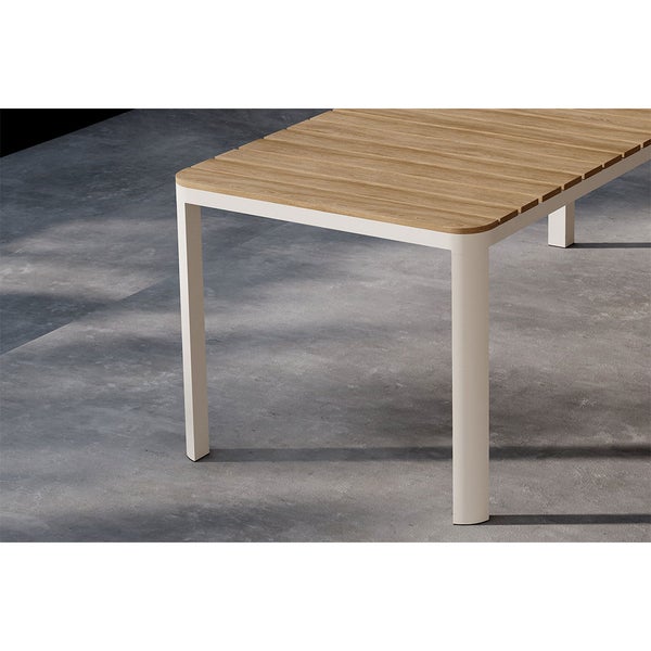 Etna Gartentisch beige. 90 X 210 X 74 cm