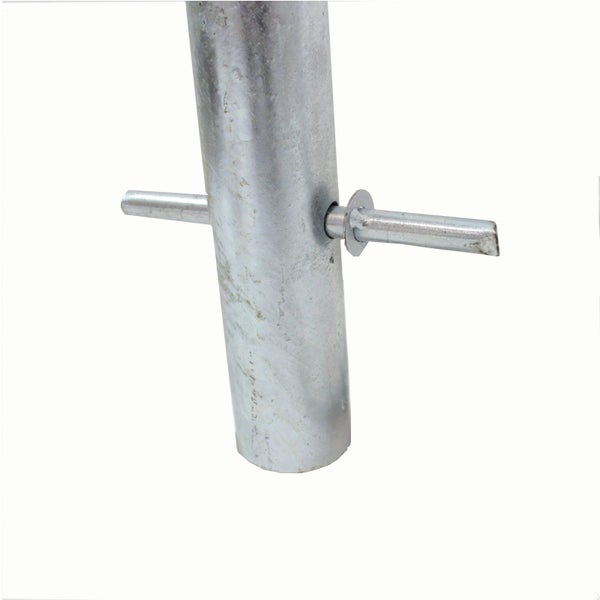 Metallpfosten mit Bolzen