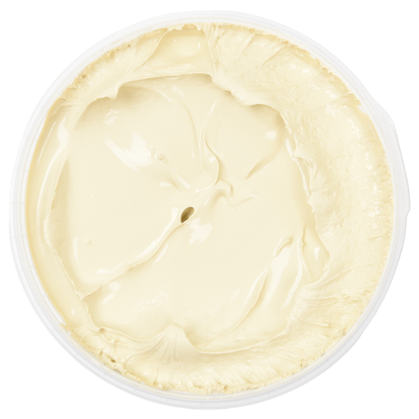 Eimer mit Spachtelmasse von oben