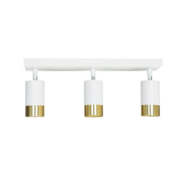 Deckenleuchte mit drei Strahlern für Innenräume