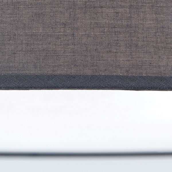 Hängeleuchte Stoff 50cm grau