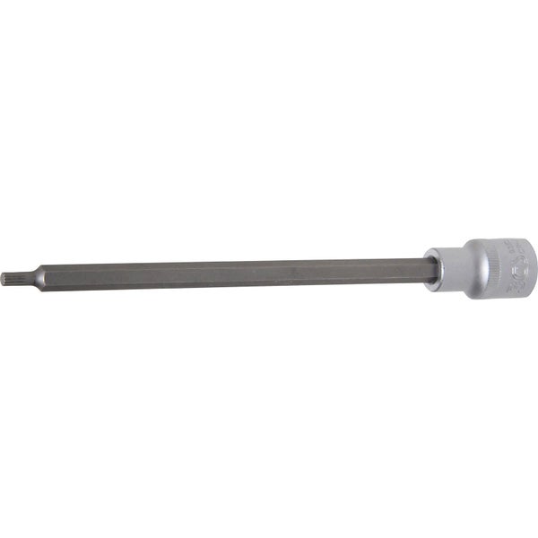 BGS Bit-Einsatz Länge 200 mm Antrieb Innenvierkant 12,5 mm (1/2) Innenvielzahn (für XZN) M5 - 9350