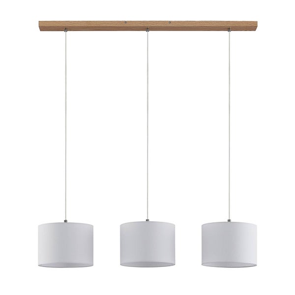 Hängelampe mit Lampenschirm und den Maßen 450 mm Durchmesser und 1500 mm Höhe