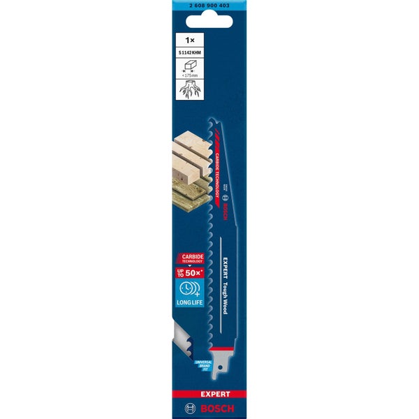 Bosch Expert Tough Wood S 1142 KHM Säbelsägeblatt - 2608900403