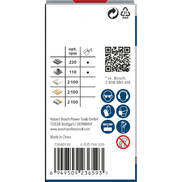 Bosch PRO Multi Material Lochsäge 40 mm mit Gewinde - 2608901507