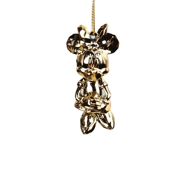 Goldfarbener Minnie Maus Weihnachtshänger - Disney