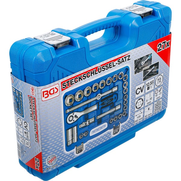 BGS Technic Werkzeugsatz im blauen Koffer