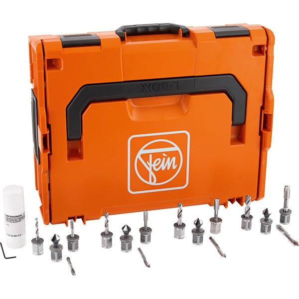 Fein Gewindebohrer-Set Typ B DIN 352 ISO 13 M6 / M8 / M10 / M12 in L-Boxx - 33901680410