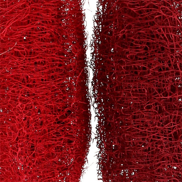 Nahaufnahme von roten Dekorationselementen