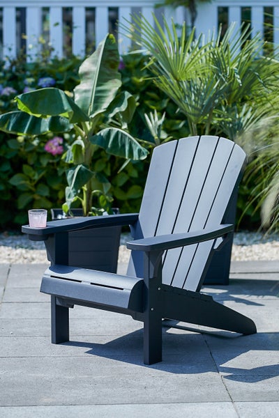 Keter Alpine Adirondack Gartenstuhl - 81x80x96,5cm - Graphit