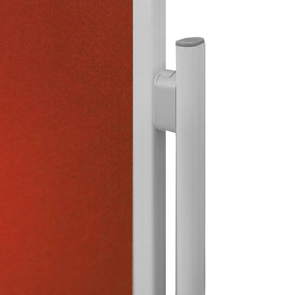 Moderationstafel UP - einteilige Metaplanwand mit Filz-Oberfläche - mobil dank Rollen - beidseitig nutzbar - Filz-Moderationswand 120x150 cm - Rot