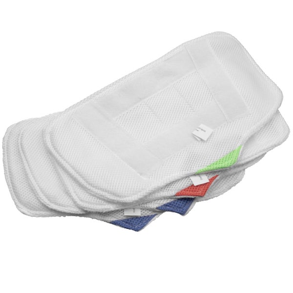 Wischtuch Set (4-tlg.) Mikrofasertuch Ersatz für Dirt Devil 0350001 Dampfreiniger, Dampfmop