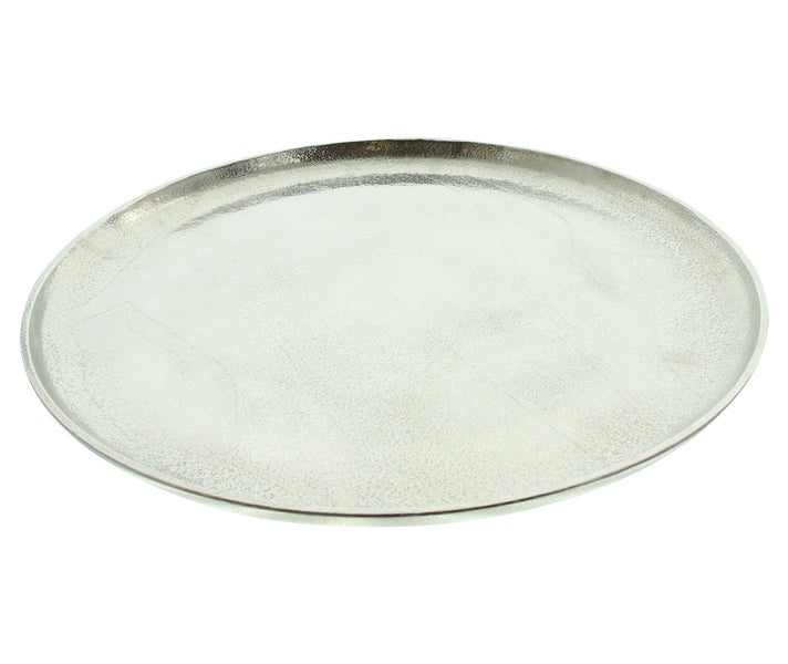 FRANK FLECHTWAREN | Servierplatte Maison, rund, ALUMINIUM, Ø 40 cm