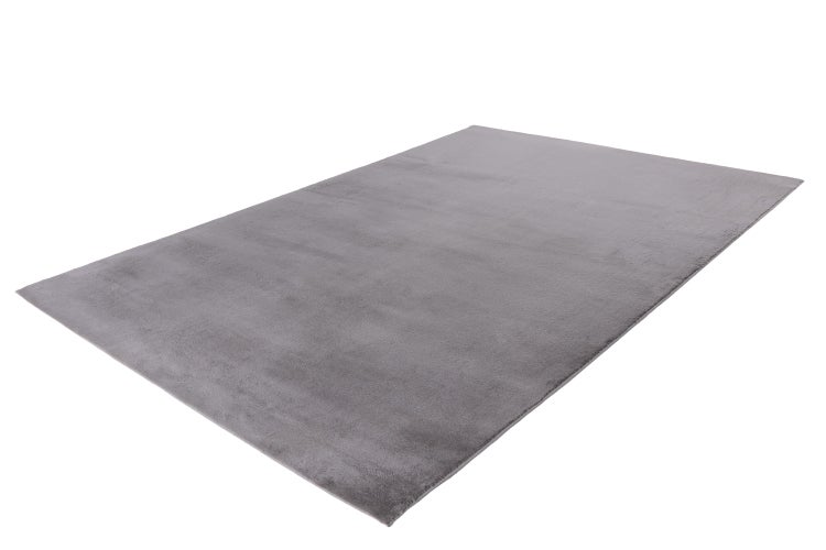 Rechteckiger Teppich mit glatter Oberfläche für Wohnräume.