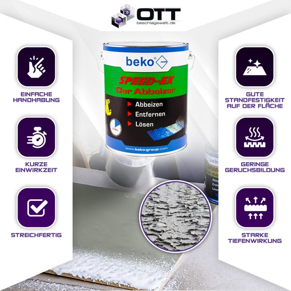 beko SPEED-EX Der Abbeizer 2500ml 299 60 2500
