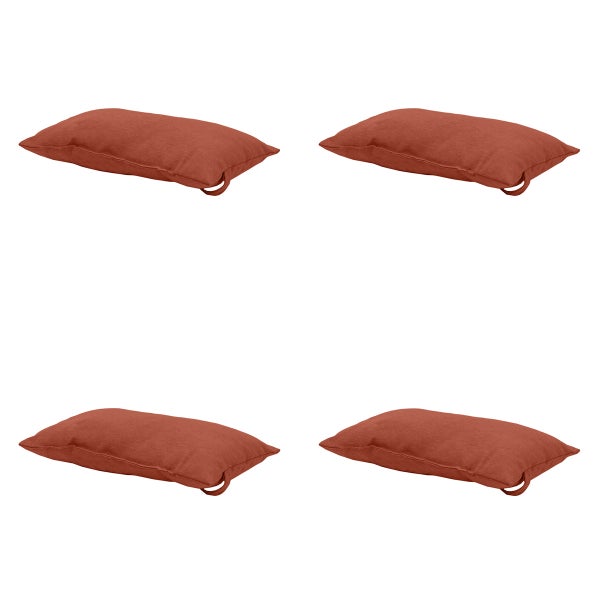 Kissen Panama terra - Ca. 24x40 cm - 4er-Set