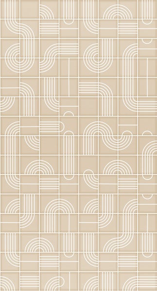 Fliesenmuster mit geometrischen Formen