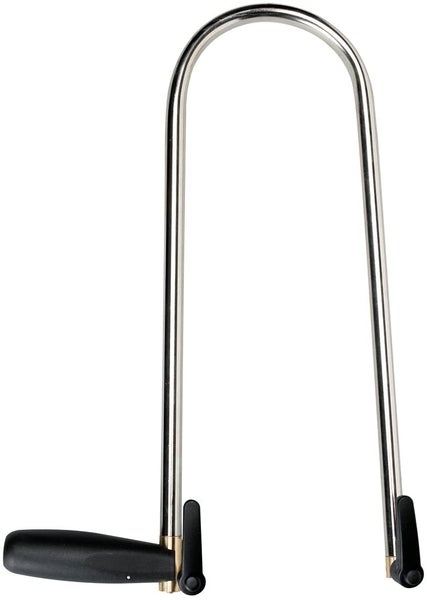 Laubsägebogen aus Metall mit ergonomischem Kunststoffgriff für präzise Holzarbeiten