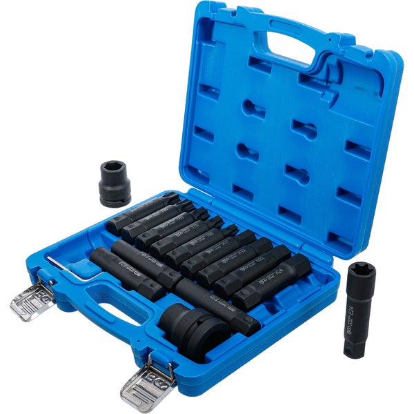 BGS LKW-Bit-Satz 20 mm (3/4) + 25 mm (1) 16tlg. - 5246