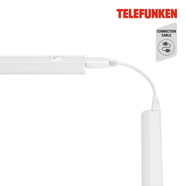 LED Unterbauleuchte CCT 14 W weiß Kunststoff 118,5 x 2 x 3 cm Telefunken
