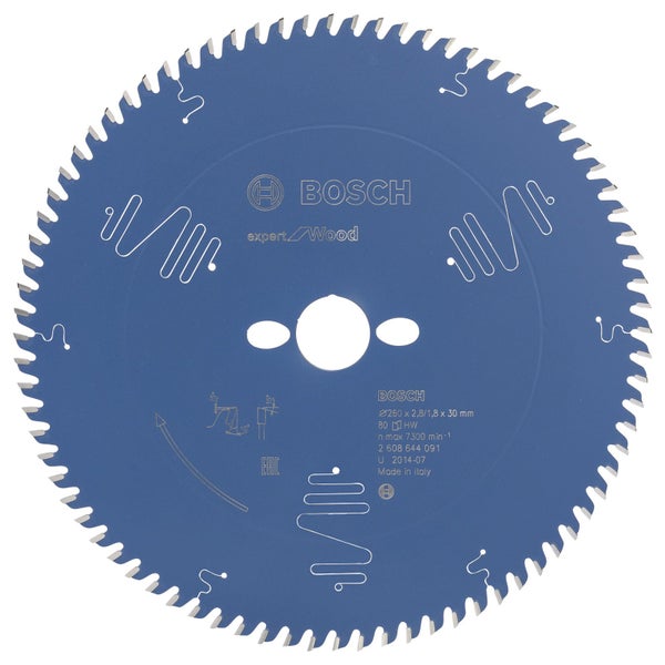 Bosch Kreissägeblatt für Holz, Durchmesser 260 Millimeter