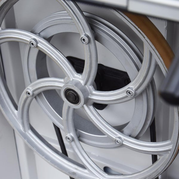 Metallrad einer Bandsäge