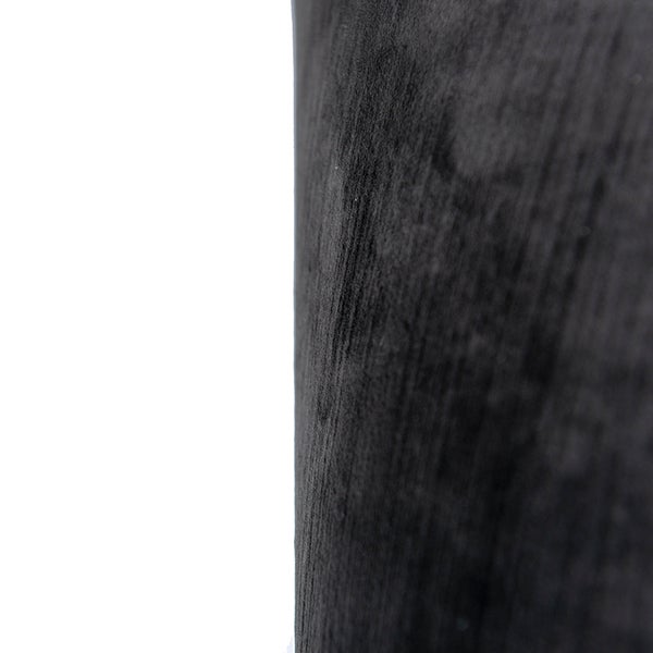 Lampenschirm velours 25/25/25 schwarz/gold