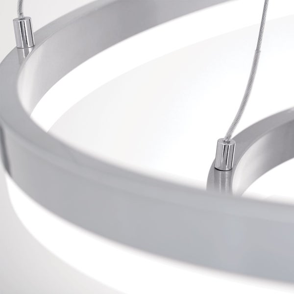 LED Hängeleuchte Vlotter Ø 60cm Titan 3000K 70W 3850lm
