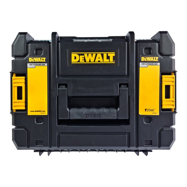 DeWalt TSTAK Werkzeugkoffer aus Kunststoff für 18 Volt Lithium Ionen Akku Werkzeuge