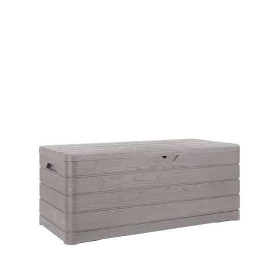 Toomax Dolomiti Kissenbox 640L Grau Wetterfest mit Sicherheitsverschluss