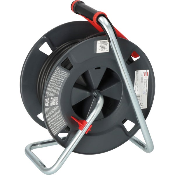 Kabeltrommel mit Stahlrohrrahmen