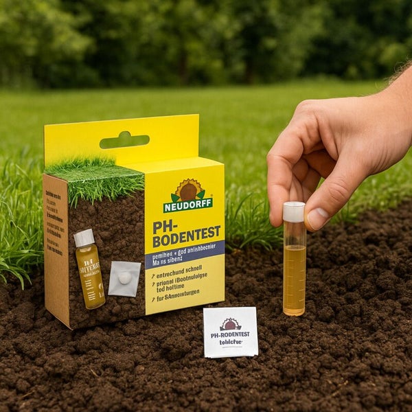 Neudorff pH-Bodentest Set für Gartenbodenanalyse