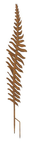 FRANK FLECHTWAREN | Metallstecker Farnblatt, METALL, ca. 27 x 78 cm