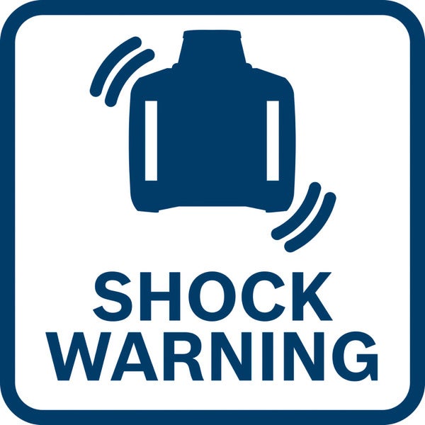 Schockwarnung Symbol