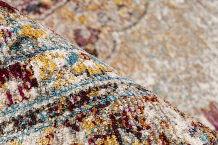 Teppich mit gemustertem Flor in Nahaufnahme