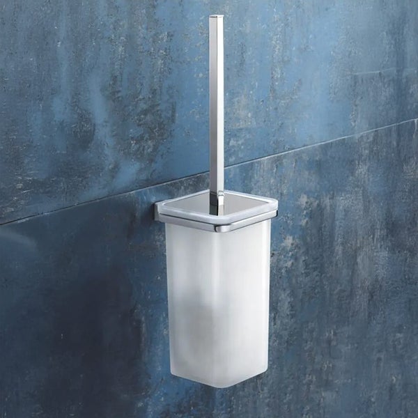 Wand-WC-Garnitur mit Behälter und Bürste