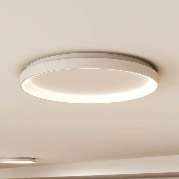 Arcchio LED Deckenleuchte Vivy (Modern) in Weiß aus Metall (1 flammig, ) - Lampe Deckenlampe Küchenleuchte