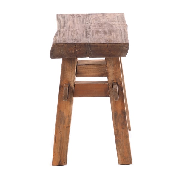 Hocker VINTAGE 40 Massivholz 01 natur-vintage