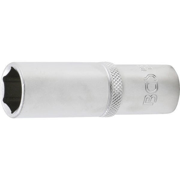 BGS Steckschlüssel-Einsatz Sechskant tief Antrieb Innenvierkant 12,5 mm (1/2) SW 17 mm - 10557