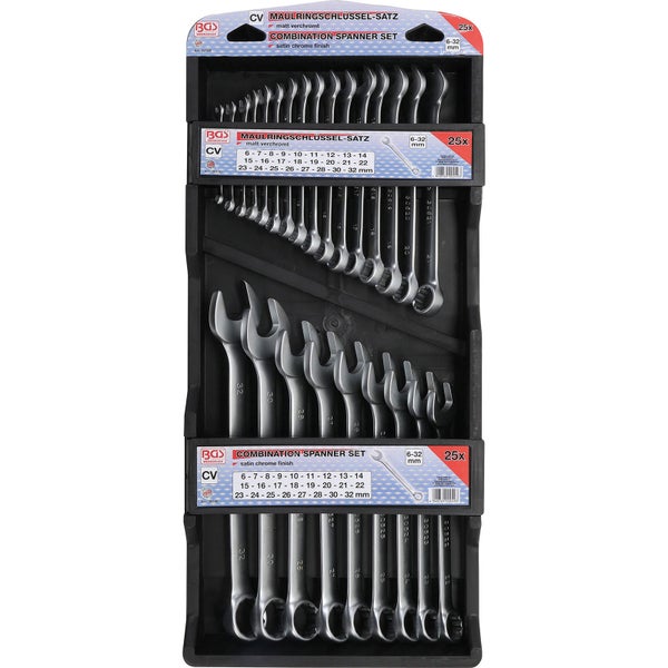 BGS Maul-Ringschlüssel-Satz SW 6 - 32 mm 25tlg. - 30100