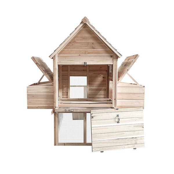 Home Deluxe Hühnerstall TANO – 310 x 150 cm | Großes, wetterfestes Holzgehege mit Auslauf